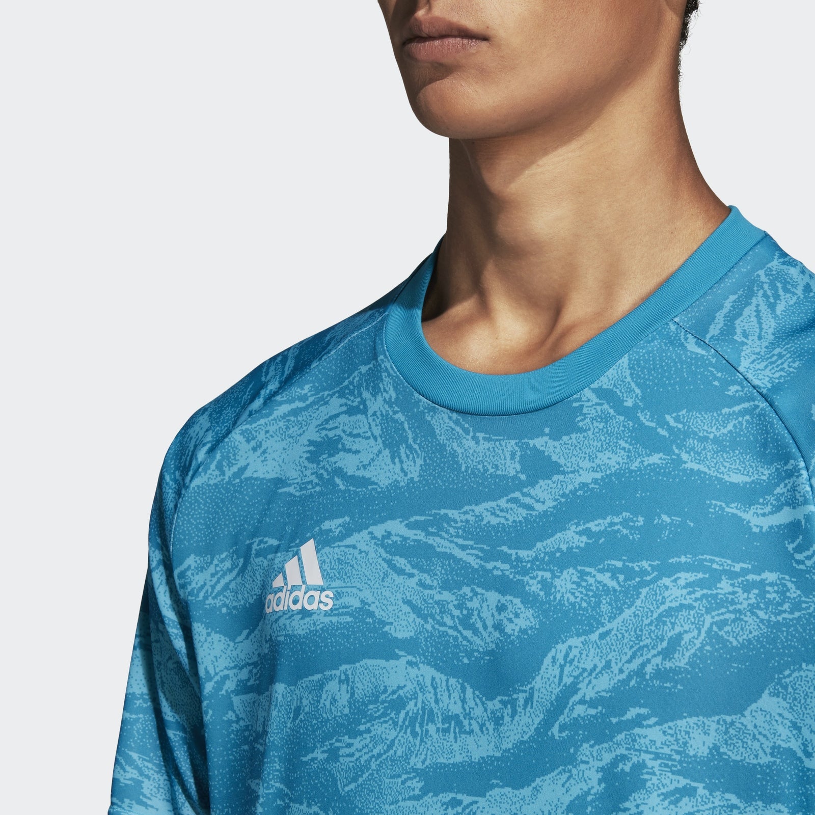 Adipro 19 Goalkeeper Jersey-Aqua - DP3132-ADIDAS by Adidas | Available at Niky's Sports