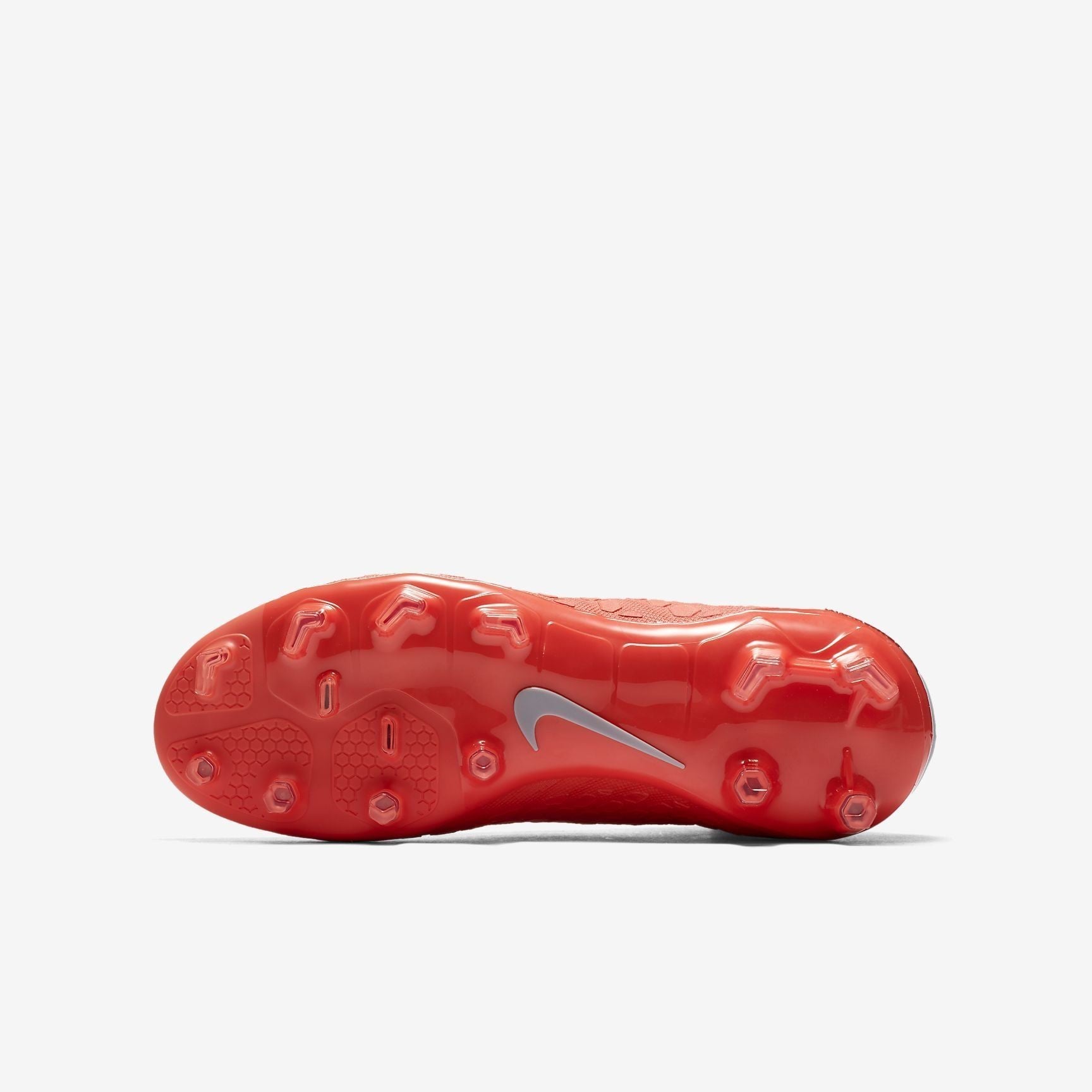 Kid's Hypervenom 3 Elite DF FG Soccer Cleats - Crimson/Grey/Silver