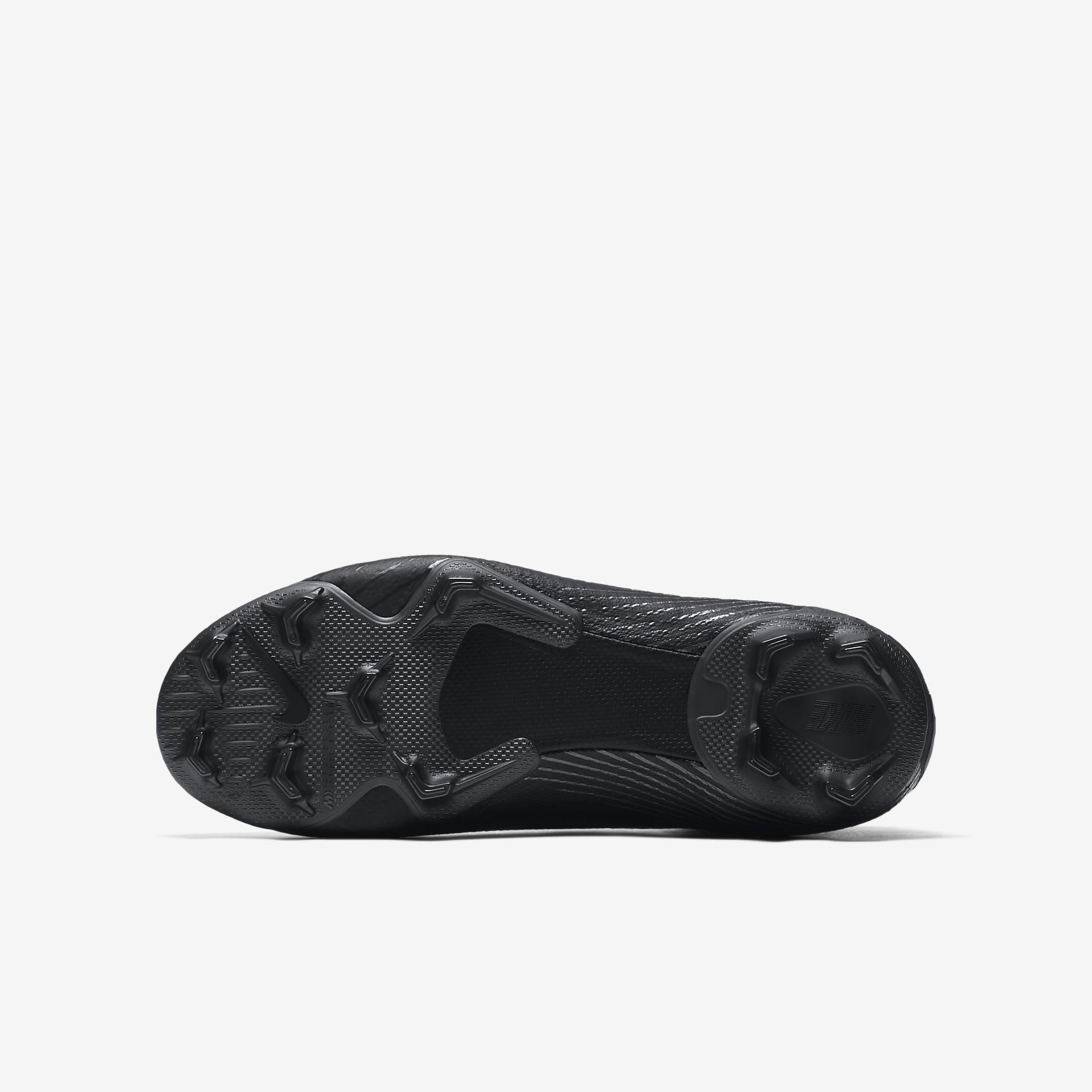 Kid's Superfly 6 Elite FG Soccer Cleats - Black/Light Crimson