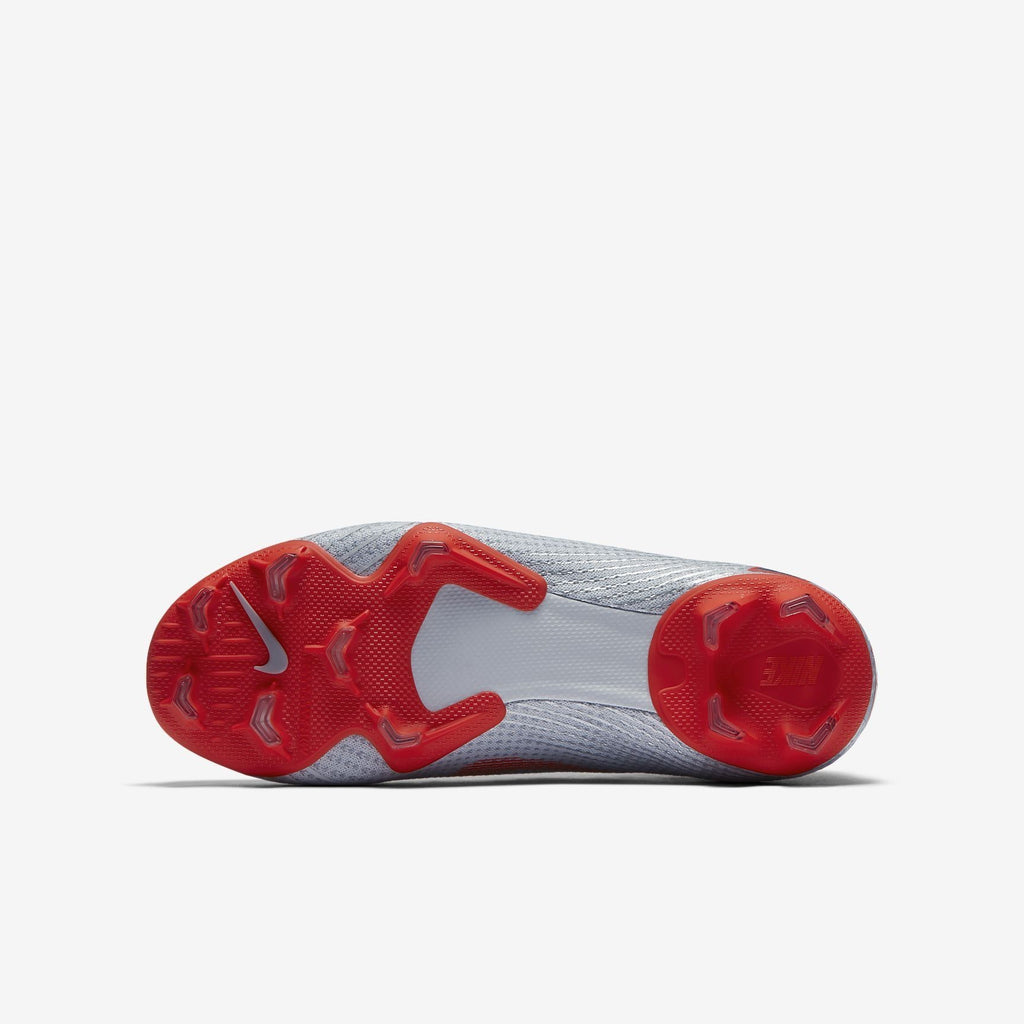 Kid's Superfly 360 Elite FG Soccer Cleats - Grey/Platinum/Silver - AH7340-060-NIKE by Nike | Available at Niky's Sports
