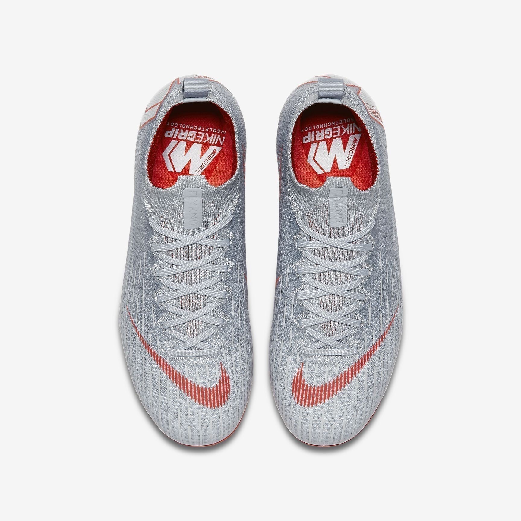Kid's Superfly 360 Elite FG Soccer Cleats - Grey/Platinum/Silver - AH7340-060-NIKE by Nike | Available at Niky's Sports