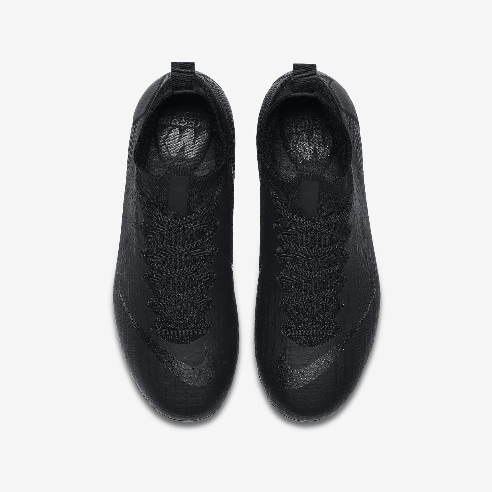 Kid's Superfly 6 Elite FG Soccer Cleats - Black/Light Crimson