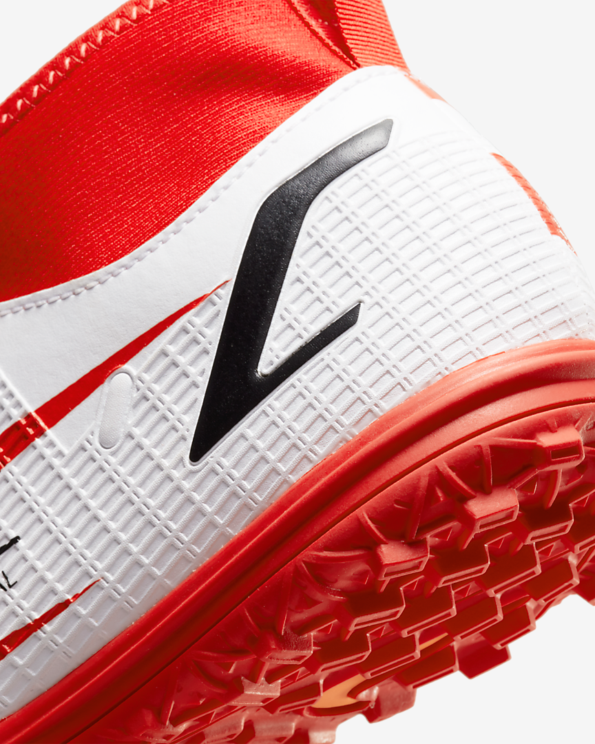 Nike Jr. Mercurial Superfly 8 Academy CR7 Turf Soccer Shoes