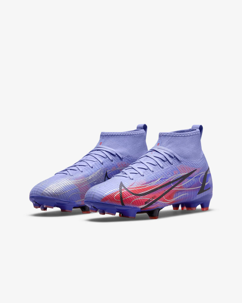 Nike Youth Mercurial Superfly 8 Pro Kylian MBappe Firm Ground Soccer Shoes - DJ3992-506-NIKE by Nike | Available at Niky's Sports