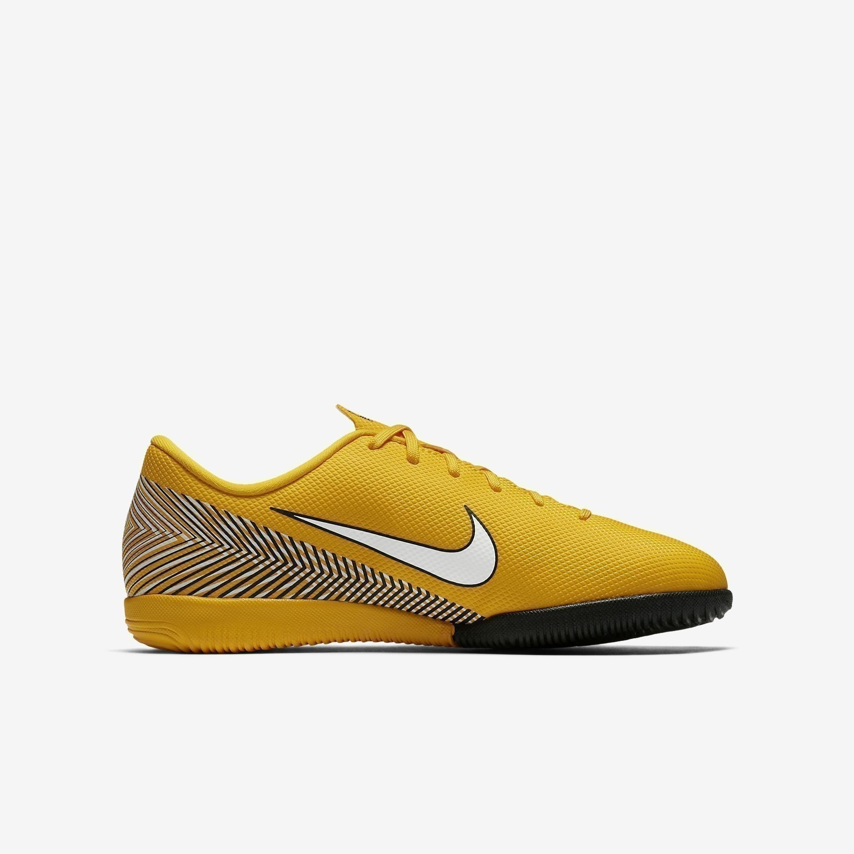 Kid's Neymar Vapor 12 Academy IC Soccer Shoes - Amarillo/Yellow/Black/White - AO9474-710-NIKE by Nike | Available at Niky's Sports