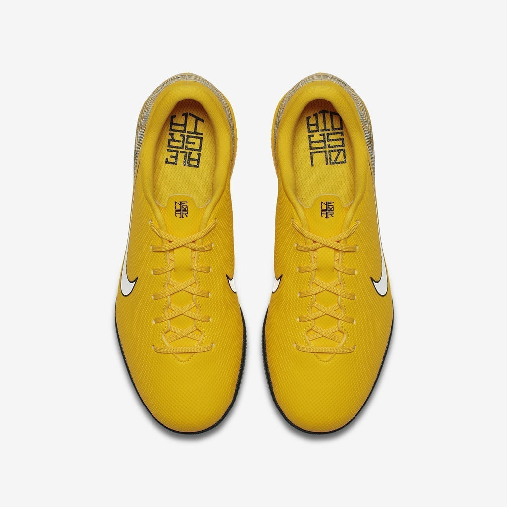 Kid's Neymar Vapor 12 Academy IC Soccer Shoes - Amarillo/Yellow/Black/White - AO9474-710-NIKE by Nike | Available at Niky's Sports