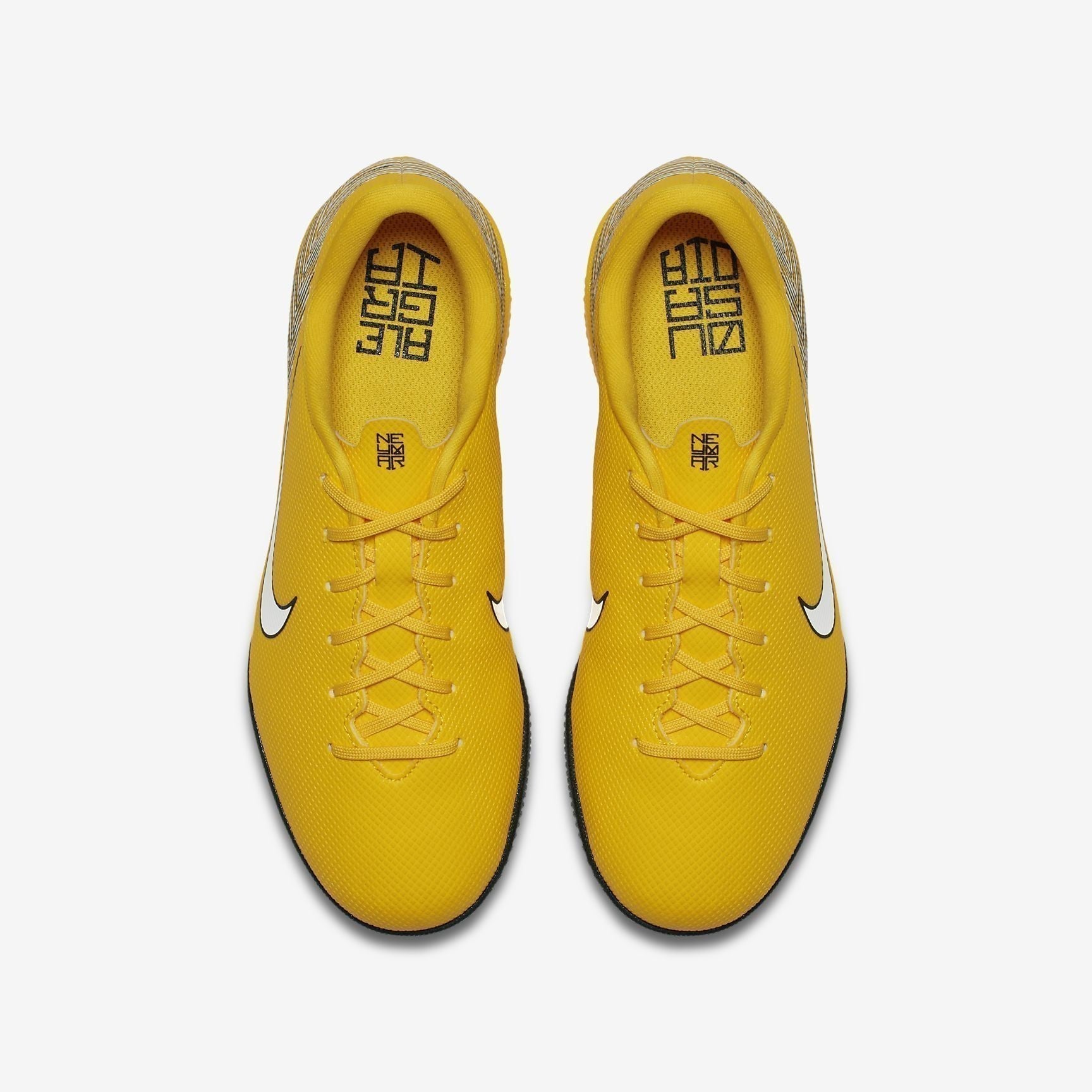 Kid's Neymar Vapor 12 Academy IC Soccer Shoes - Amarillo/Yellow/Black/White - AO9474-710-NIKE by Nike | Available at Niky's Sports