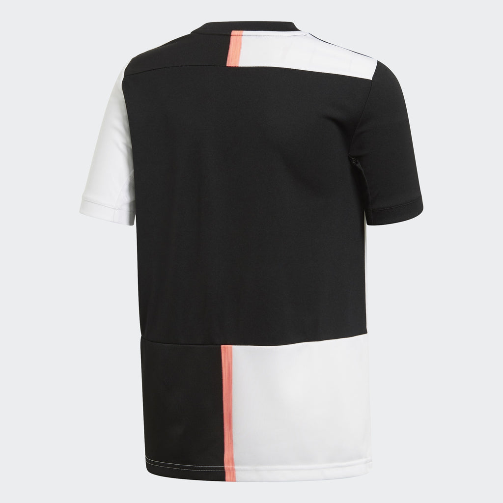 Kid's Juventus 19/20 Home Jersey - Black/White - DW5453-ADIDAS by Adidas | Available at Niky's Sports