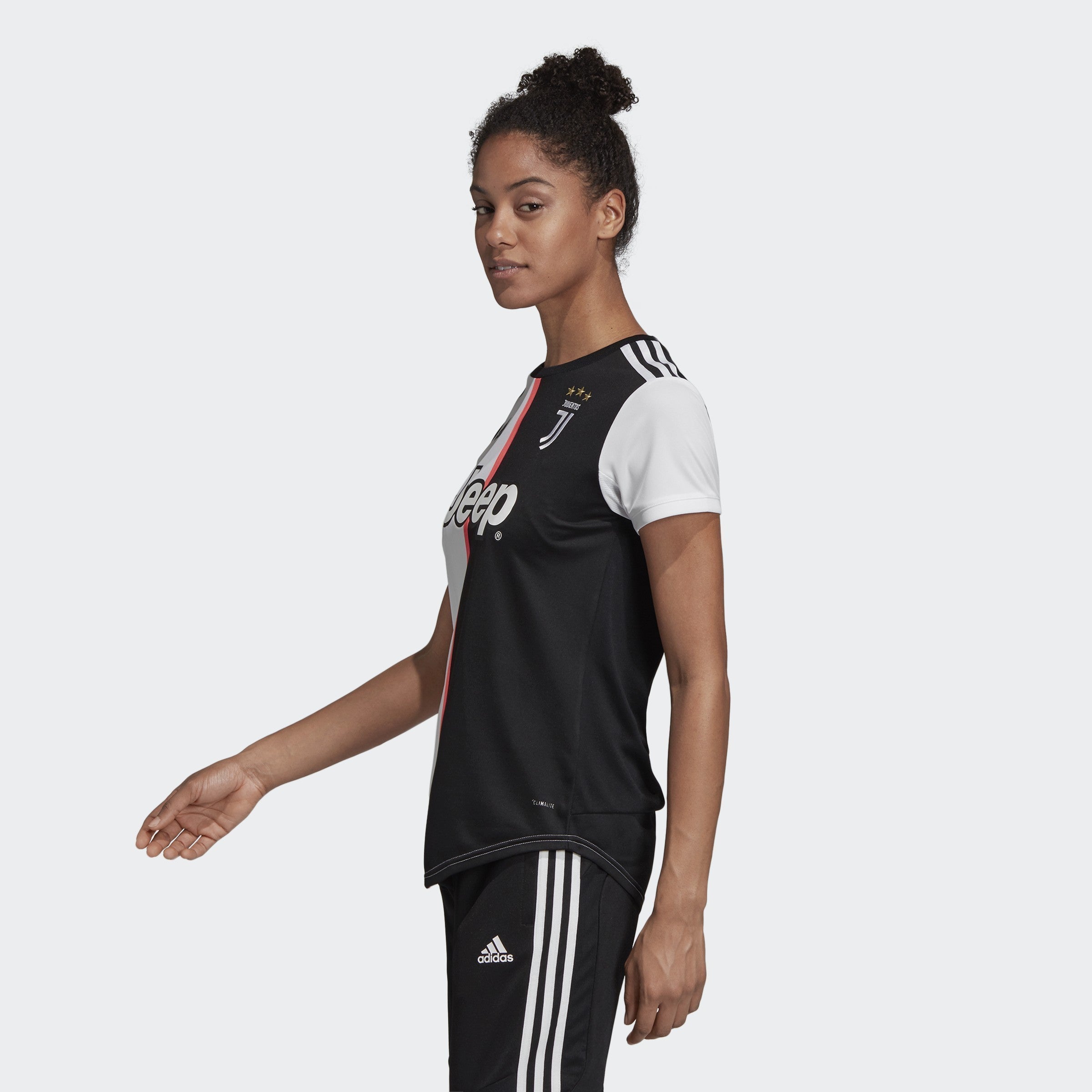 Women's Juventus Home Jersey - Black/White