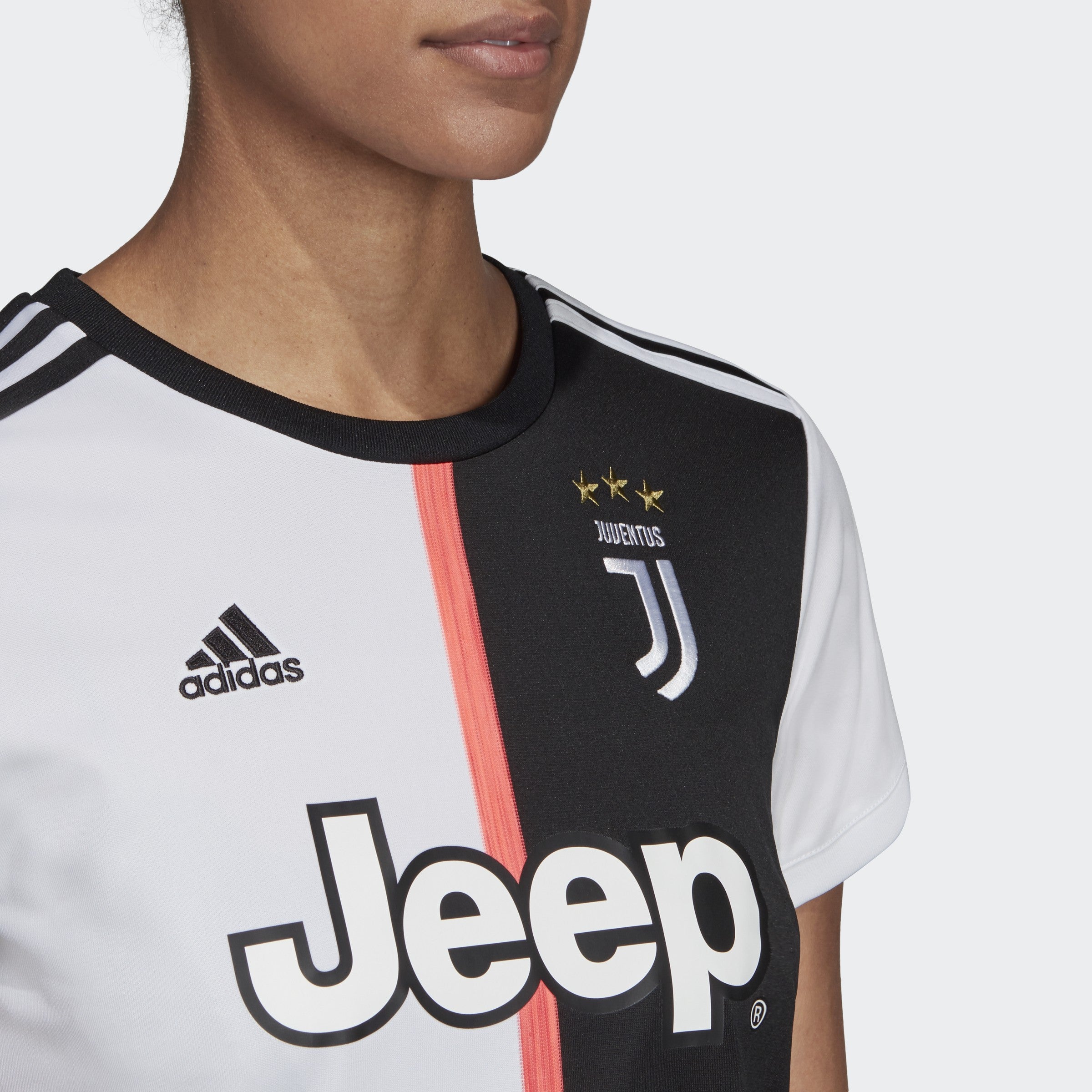Women's Juventus Home Jersey - Black/White