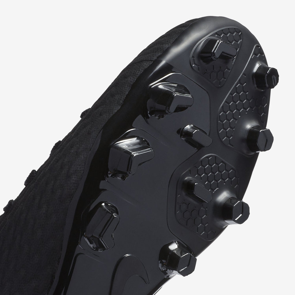 Kid's Hypervenom Phantom 3 Academy FG Soccer Cleats - Black/Light Crimson - AJ4119-001-NIKE by Nike | Available at Niky's Sports