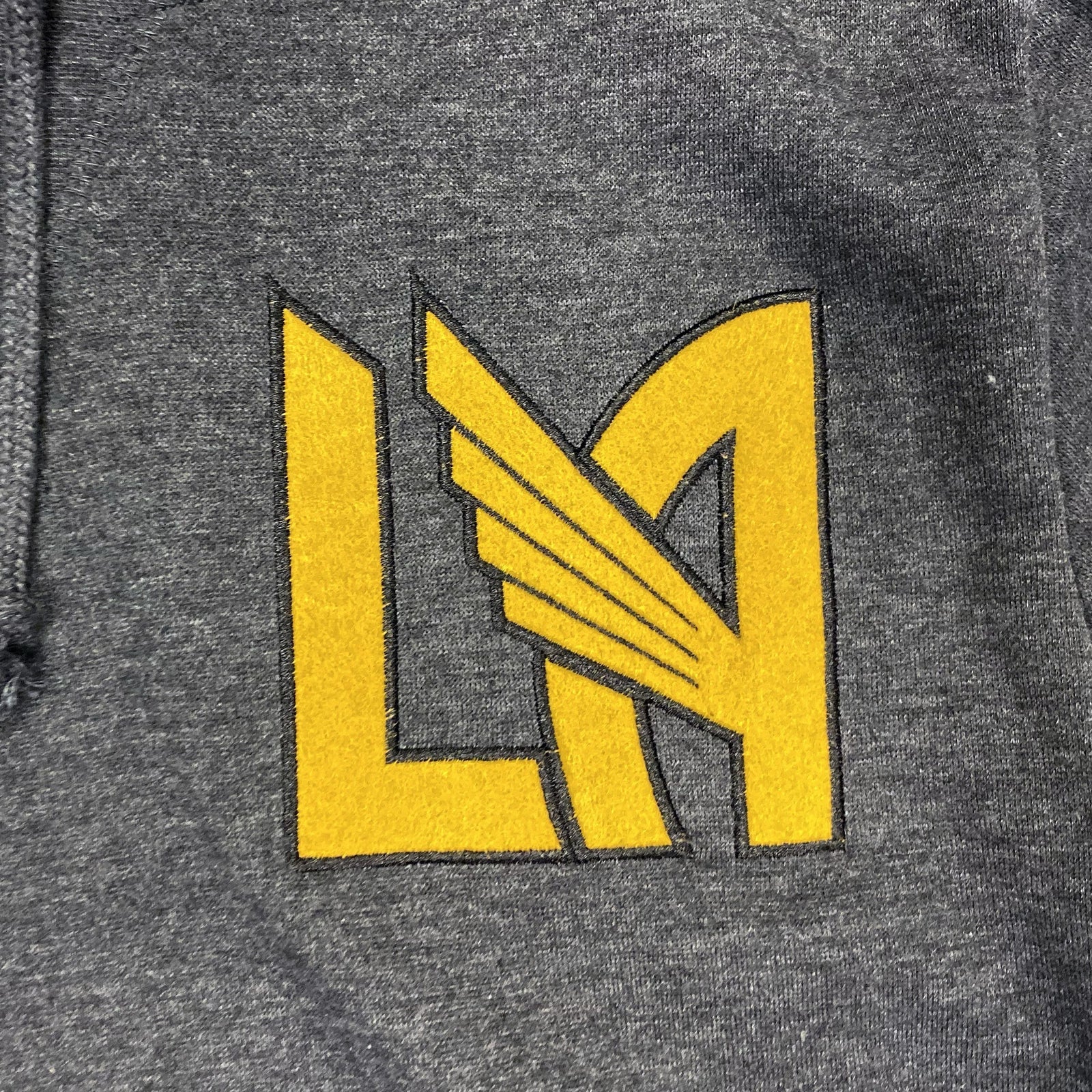 Men's LAFC Logo Hoody - FPHDAJ19023-LAFBLCK-MITCHELL & NESS by Mitchell & Ness | Available at Niky's Sports