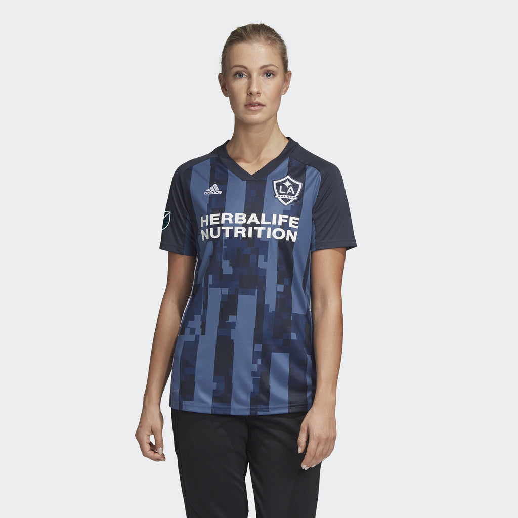 Women's LA Galaxy Away Jersey - DP4835-ADIDAS by Adidas | Available at Niky's Sports