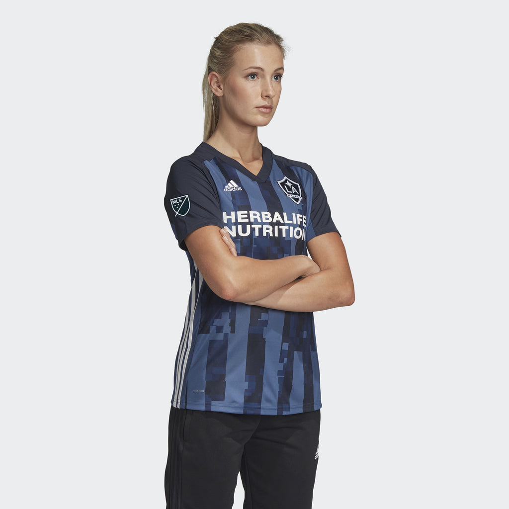 Women's LA Galaxy Away Jersey - DP4835-ADIDAS by Adidas | Available at Niky's Sports