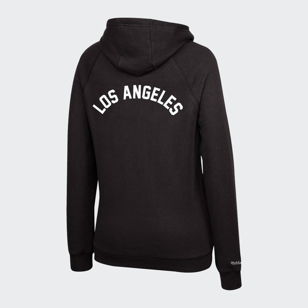 Women's LAFC Funnel Neck Pullover Hoodie - Black