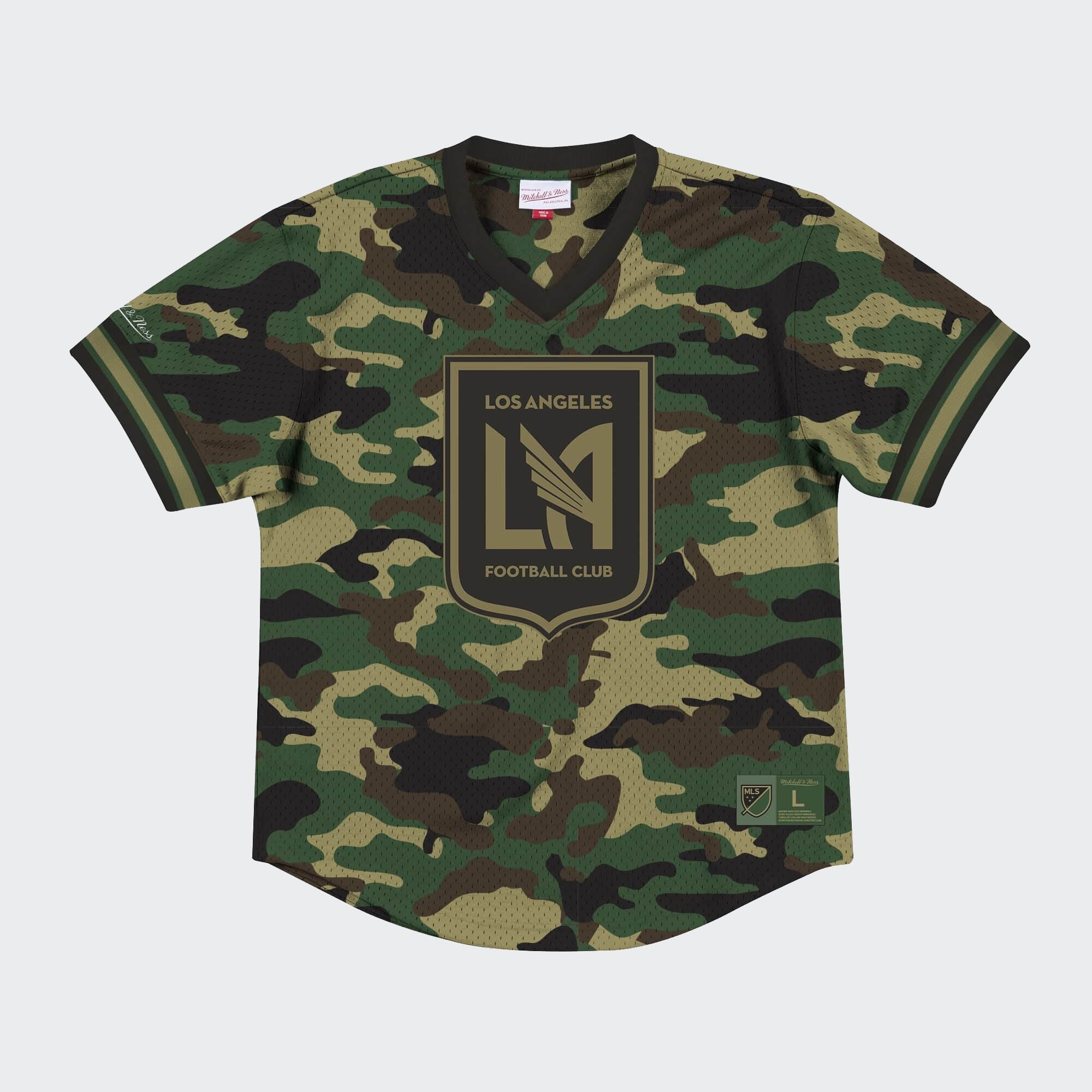 LAFC Camo Mesh V-Neck