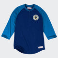 LA Galaxy Henley - Blue