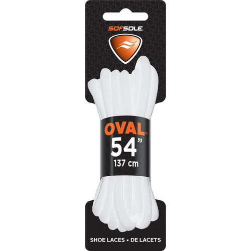 SS Athletic White Oval Lace 54" - 83031-IMPLUS by Implus | Available at Niky's Sports