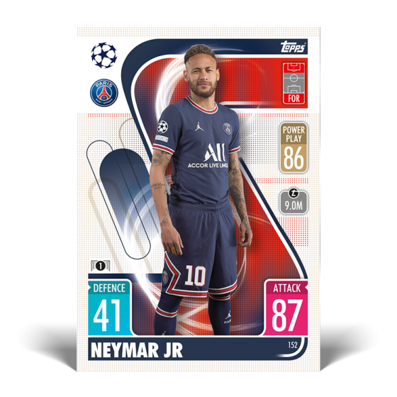 UEFA Match Attax 21/22 Trading Cards- 12 Card Pack