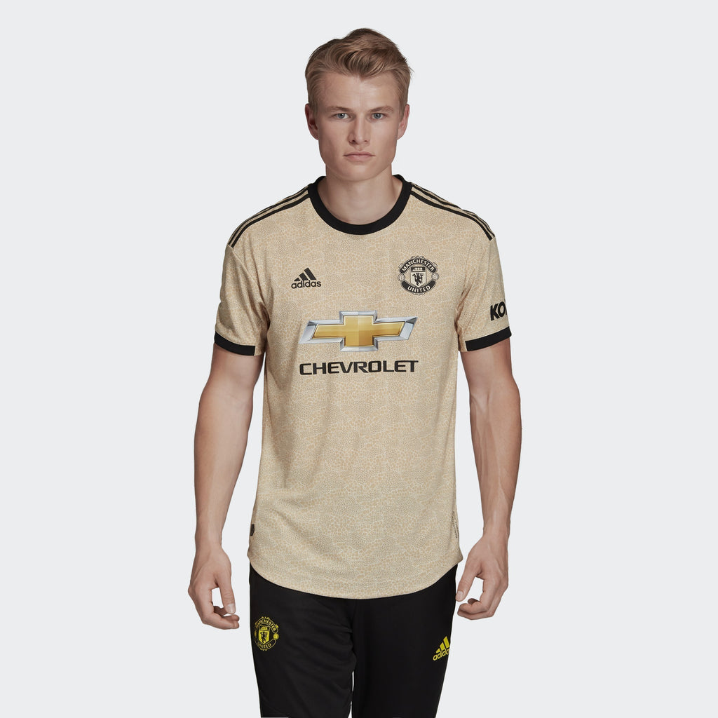 Manchester United Authentic Away Jersey - Linen - ED7389-ADIDAS by Adidas | Available at Niky's Sports