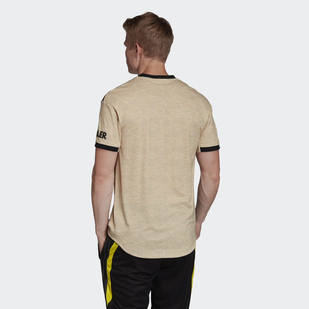 Manchester United Authentic Away Jersey - Linen - ED7389-ADIDAS by Adidas | Available at Niky's Sports