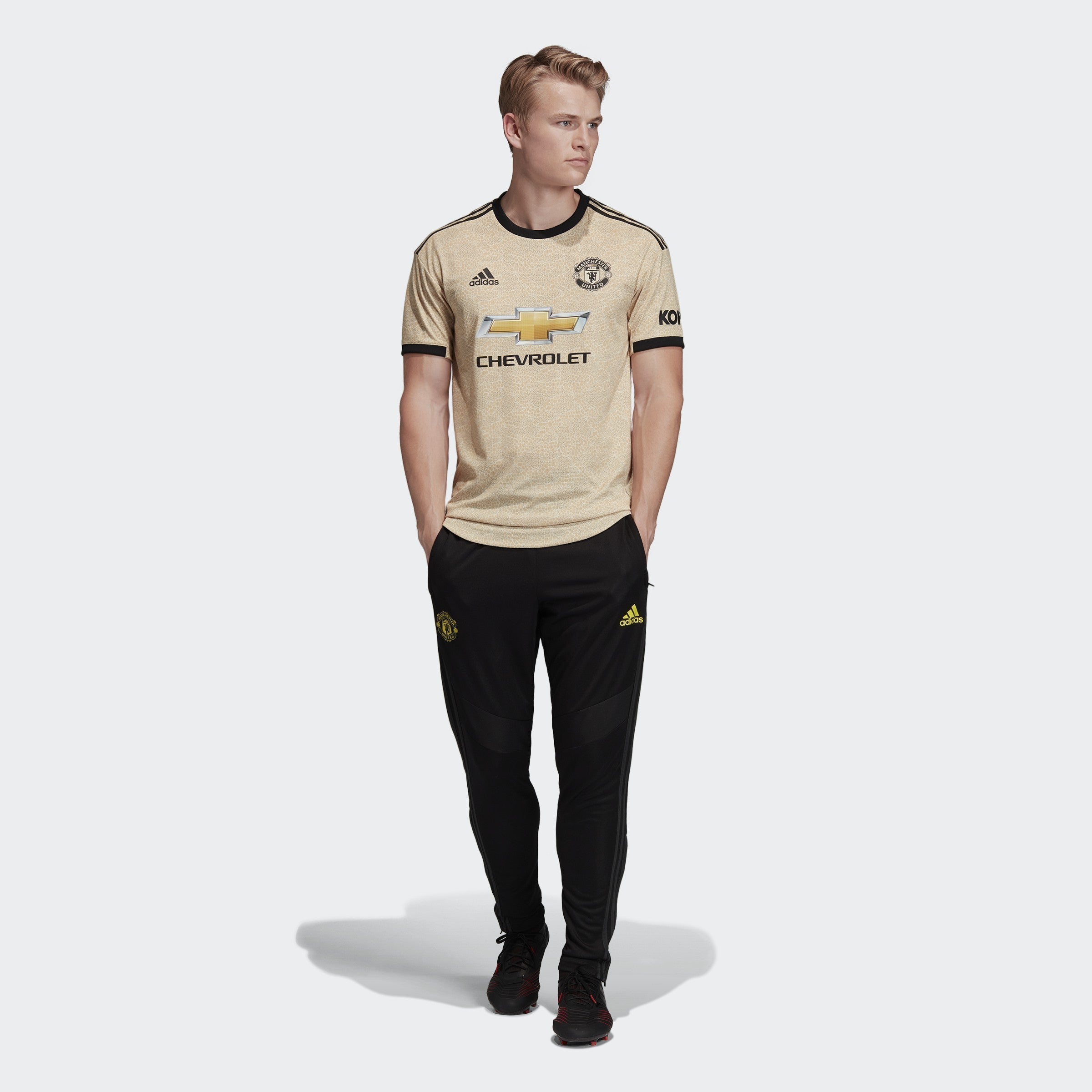 Manchester United Authentic Away Jersey - Linen - ED7389-ADIDAS by Adidas | Available at Niky's Sports