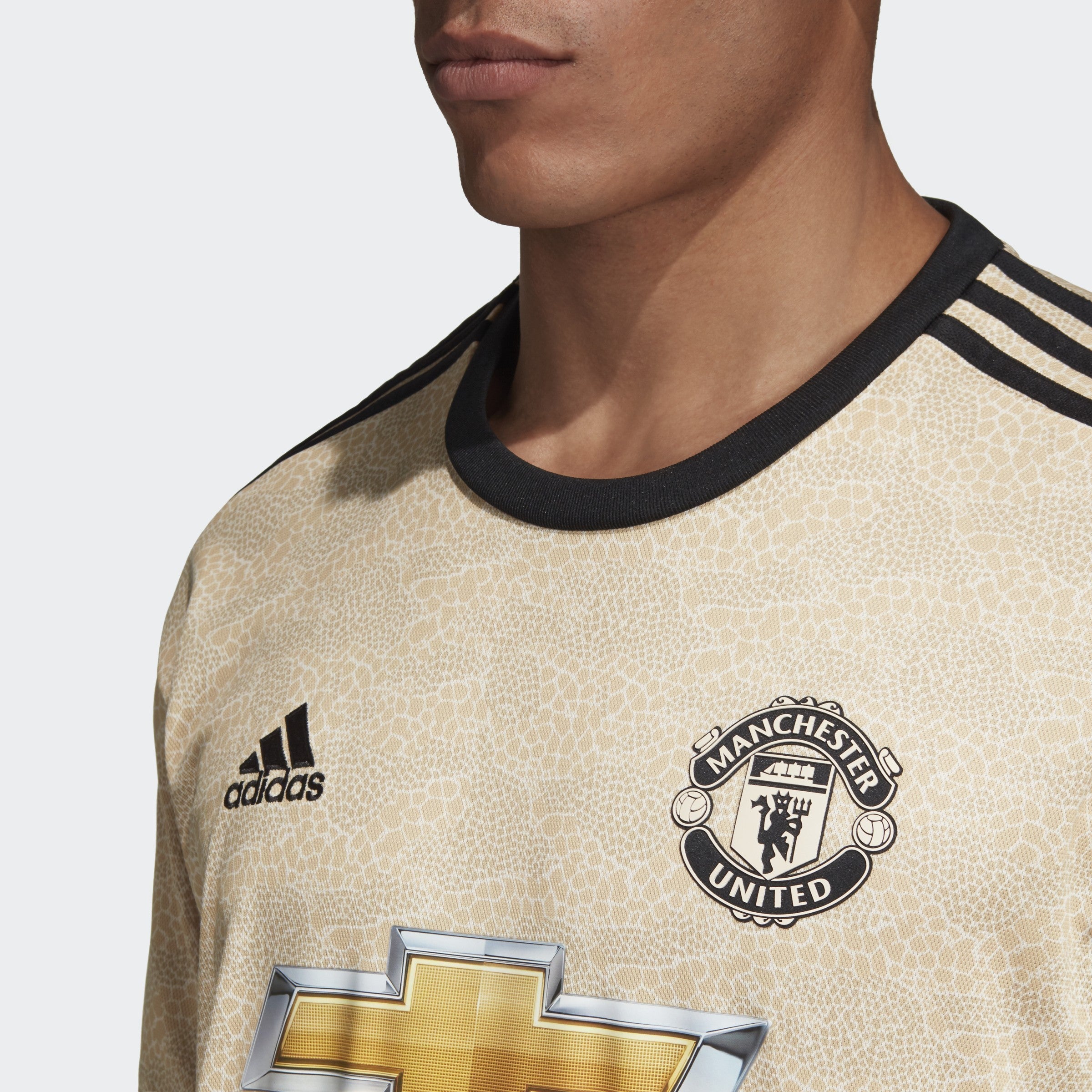 Men's Manchester United 19/20 Away Jersey - Linen