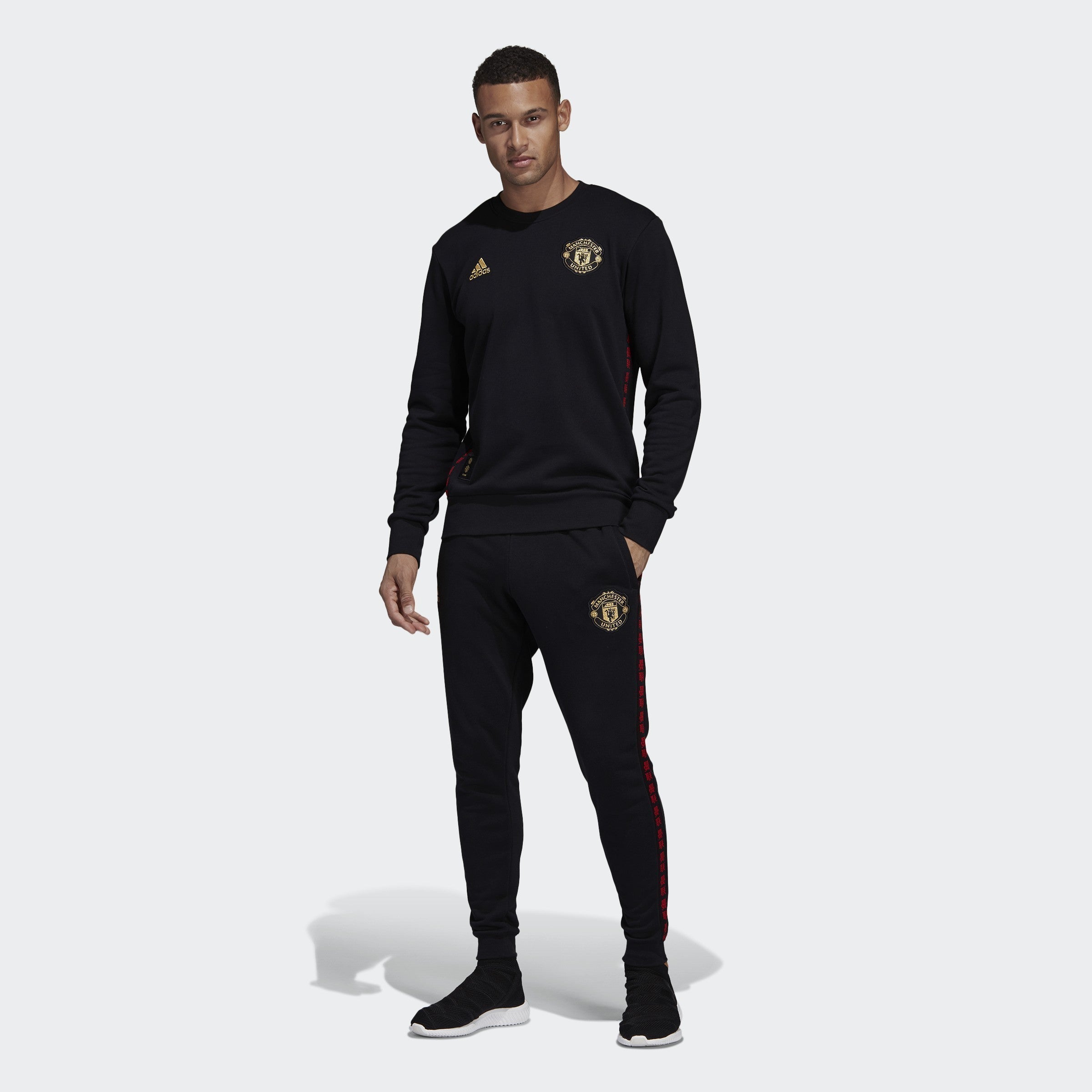 Men's Manchester United Crewneck - Black