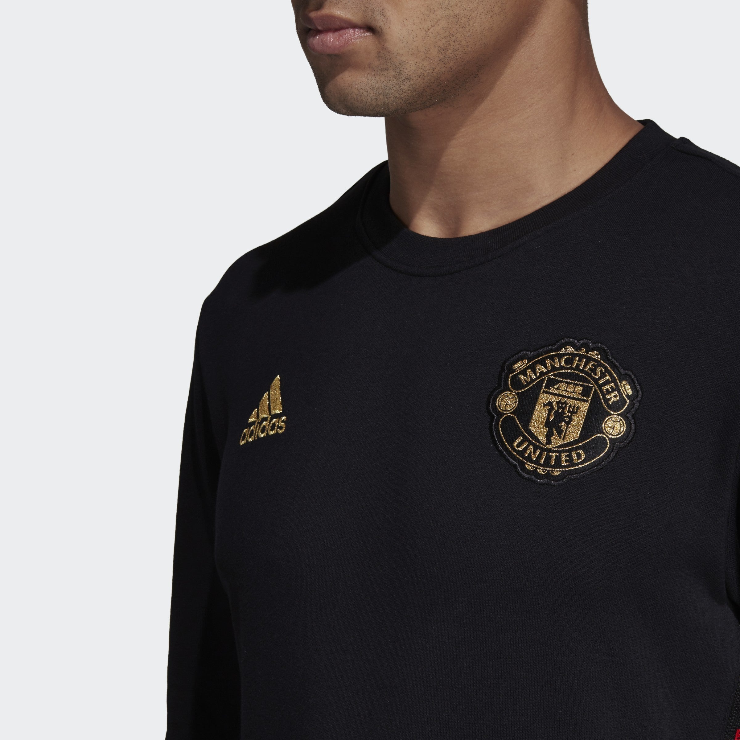 Men's Manchester United Crewneck - Black