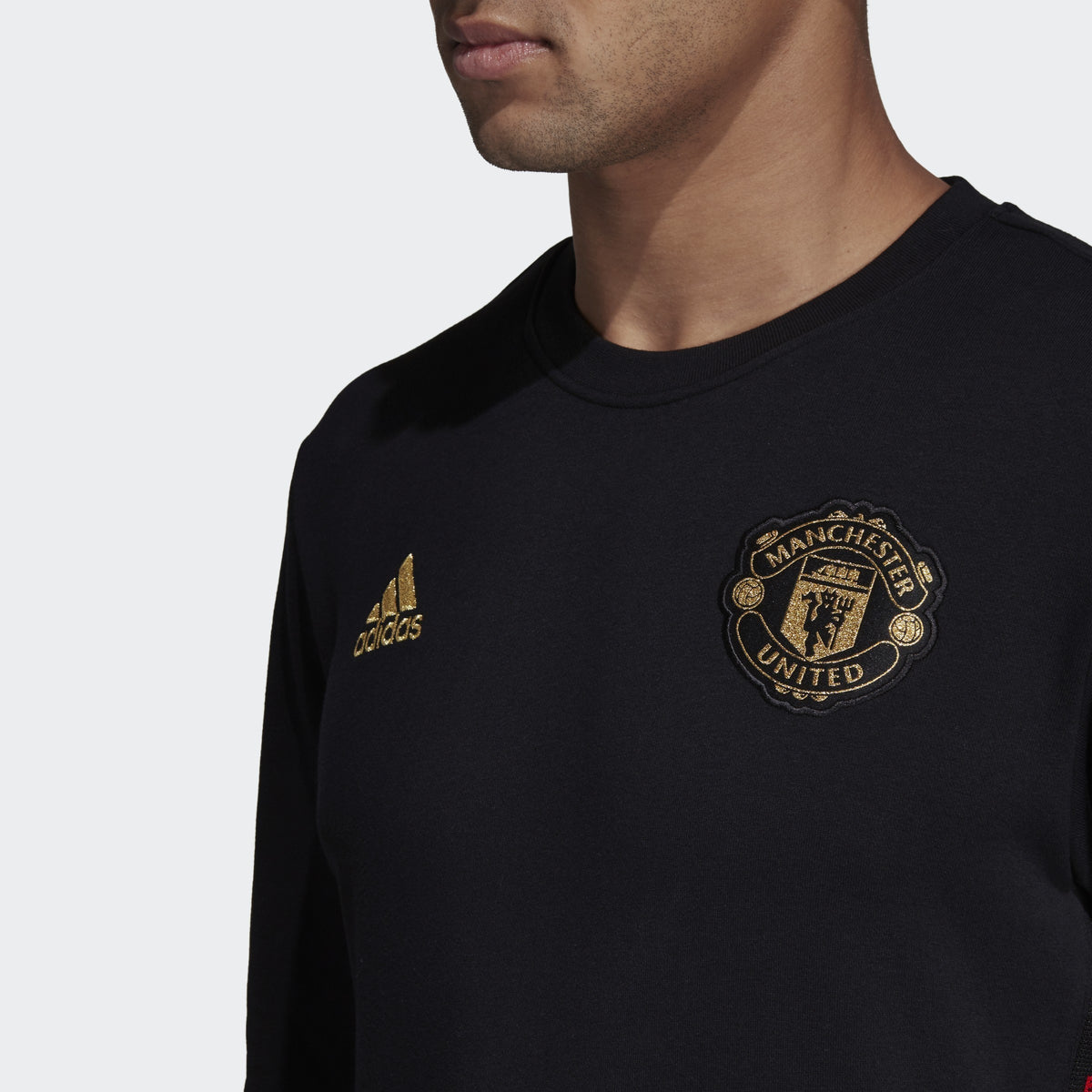 Men's Manchester United Crewneck - Black