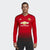 Men's Manchester United Longsleeve Home Jersey - Real Red/Black
