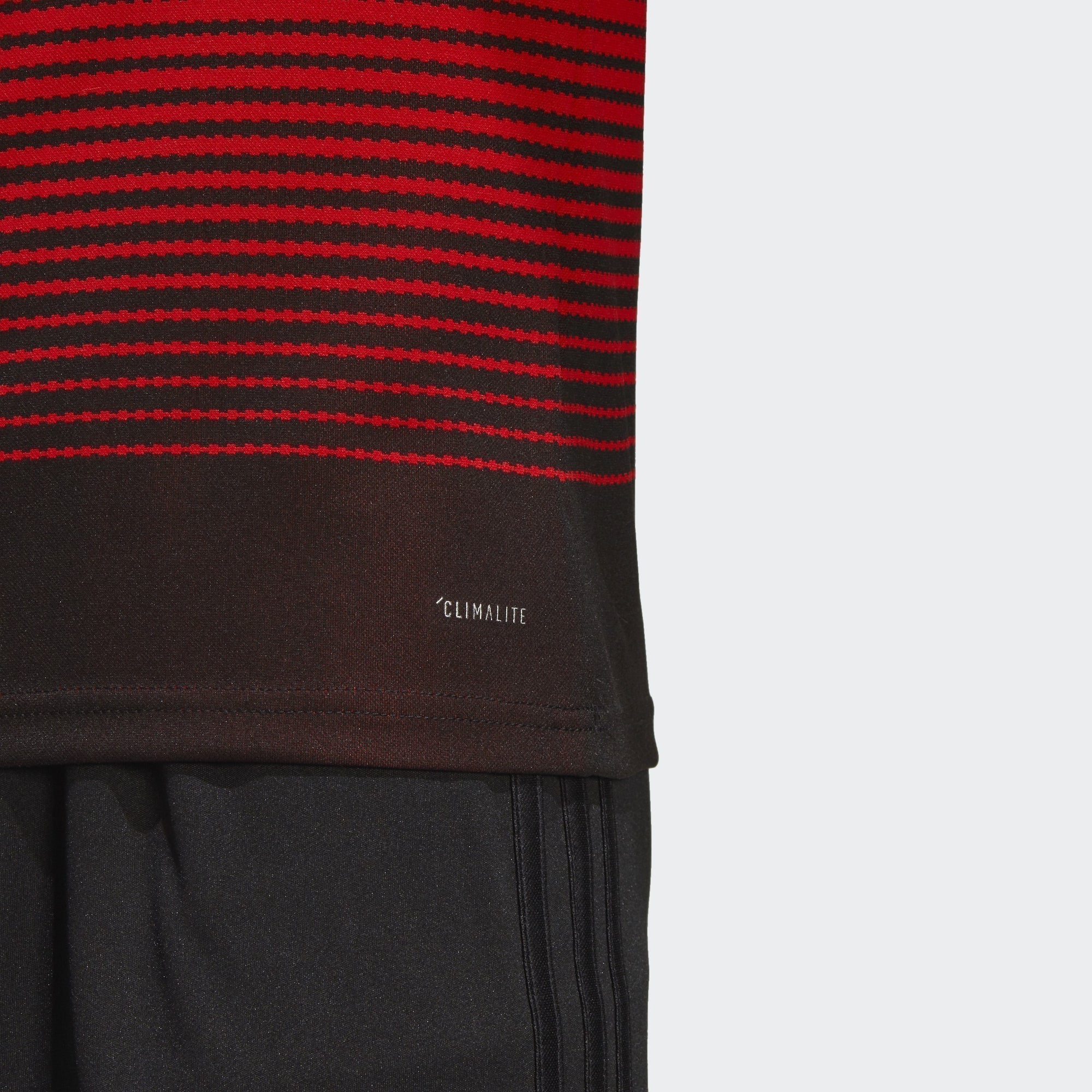 Kid's Manchester United 18/19 Home Jersey - Red/Black