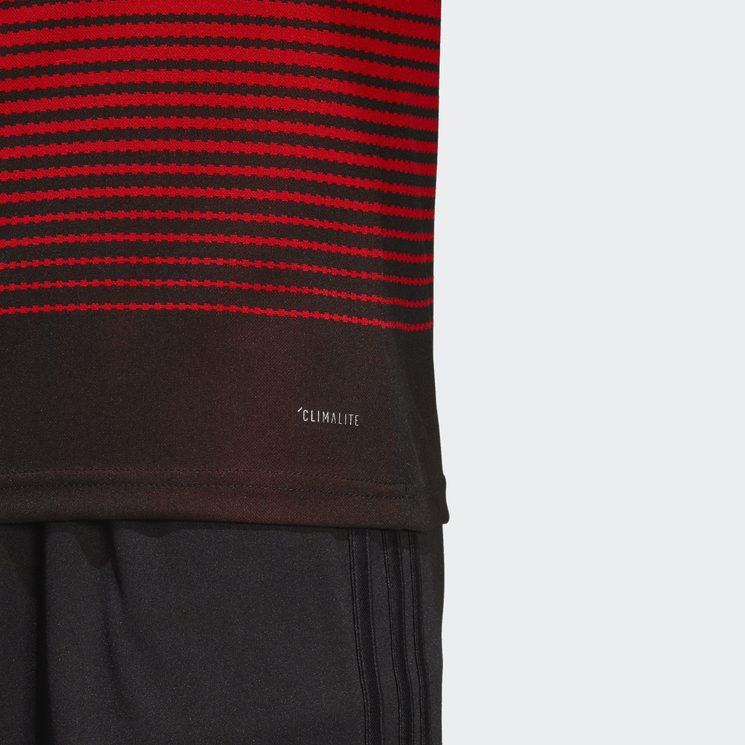 Men's Manchester United Longsleeve Home Jersey - Real Red/Black - CG0047-ADIDAS by Adidas | Available at Niky's Sports