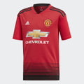 Kid's Manchester United 18/19 Home Jersey - Red/Black - CG0048-ADIDAS by Adidas | Available at Niky's Sports