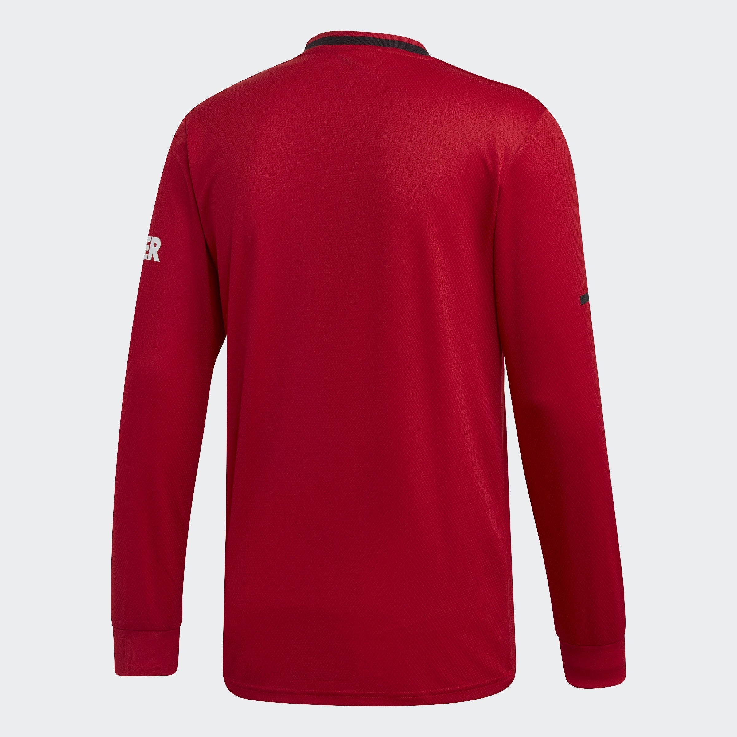 Men's Manchester United Home LS Jersey - Real Red - DX8954-ADIDAS by Adidas | Available at Niky's Sports