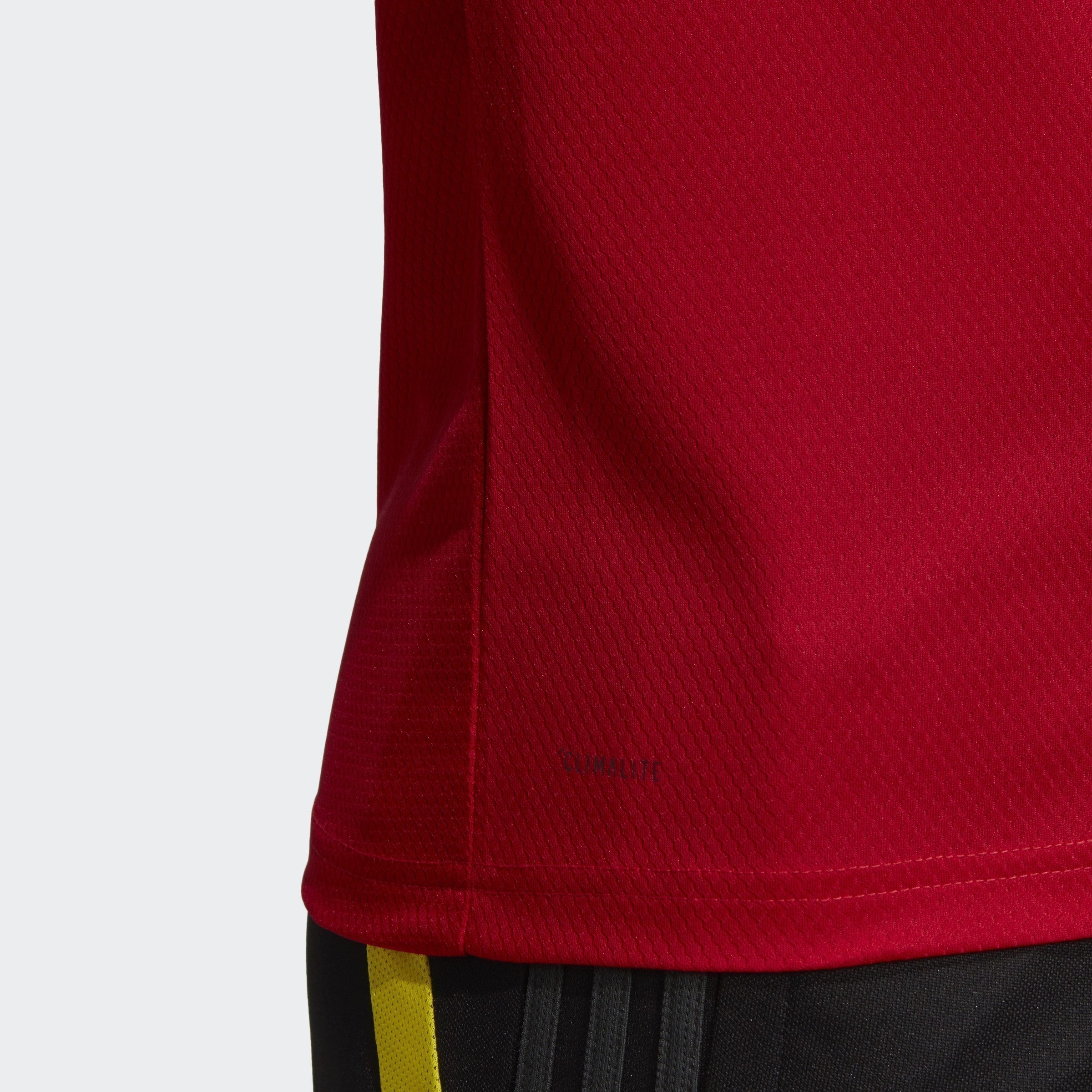 Men's Manchester United Home LS Jersey - Real Red - DX8954-ADIDAS by Adidas | Available at Niky's Sports