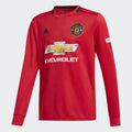 Kid's Manchester United Home Jersey - Real Red - DX8955-ADIDAS by Adidas | Available at Niky's Sports