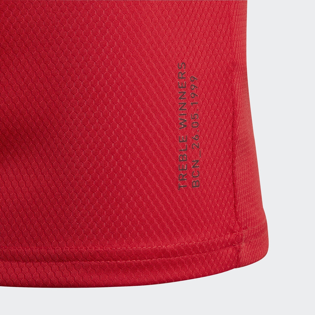 Kid's Manchester United Home Jersey - Real Red - DX8955-ADIDAS by Adidas | Available at Niky's Sports
