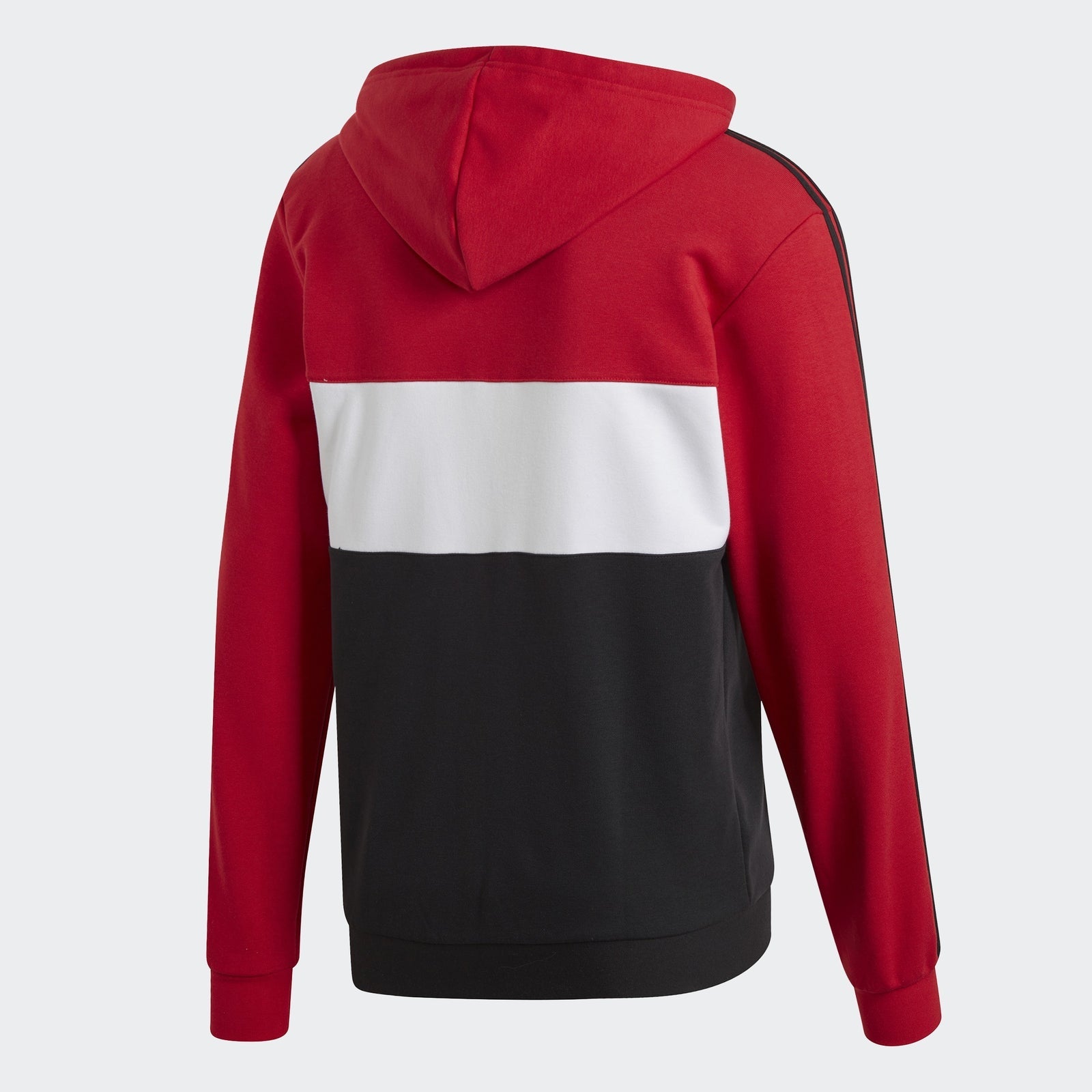 Men s Manchester United Hoodie Real Red White Black