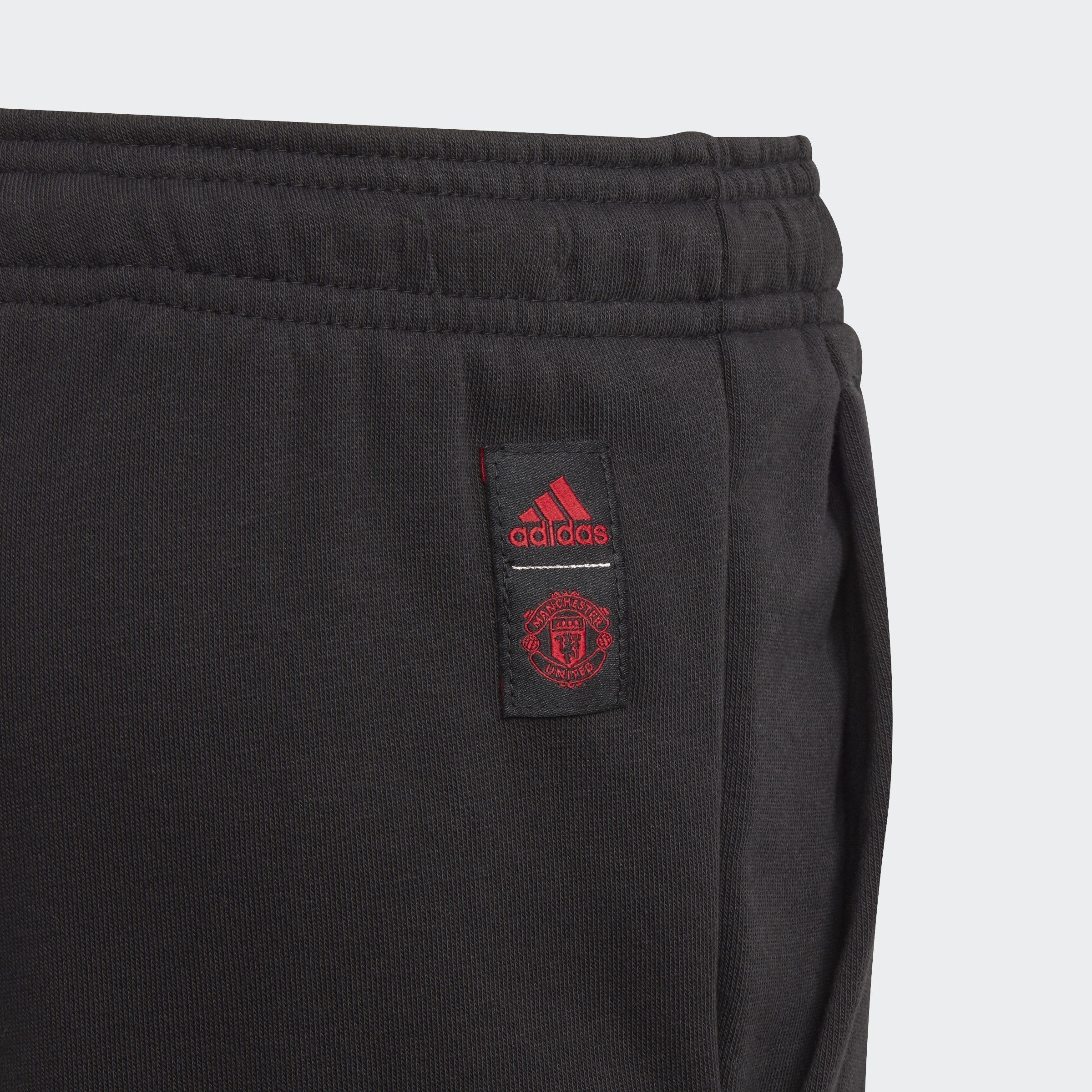 Kid's Manchester United Pants - Black - DX9076-ADIDAS by Adidas | Available at Niky's Sports