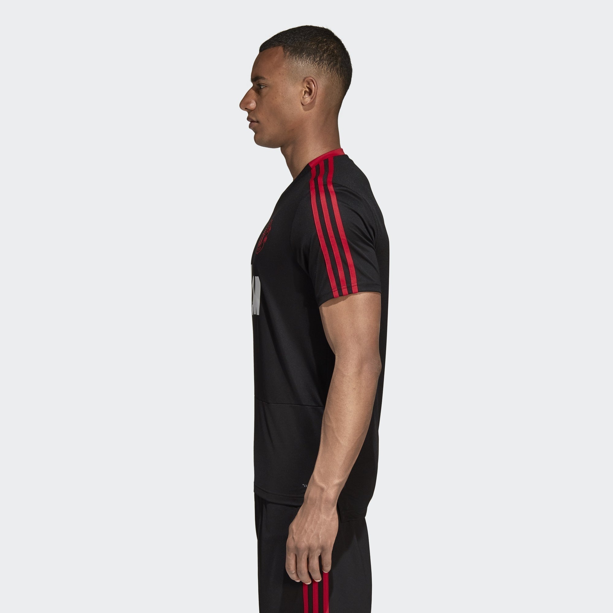 Men's Manchester United Training Jersey - Black/Red/Core Pink