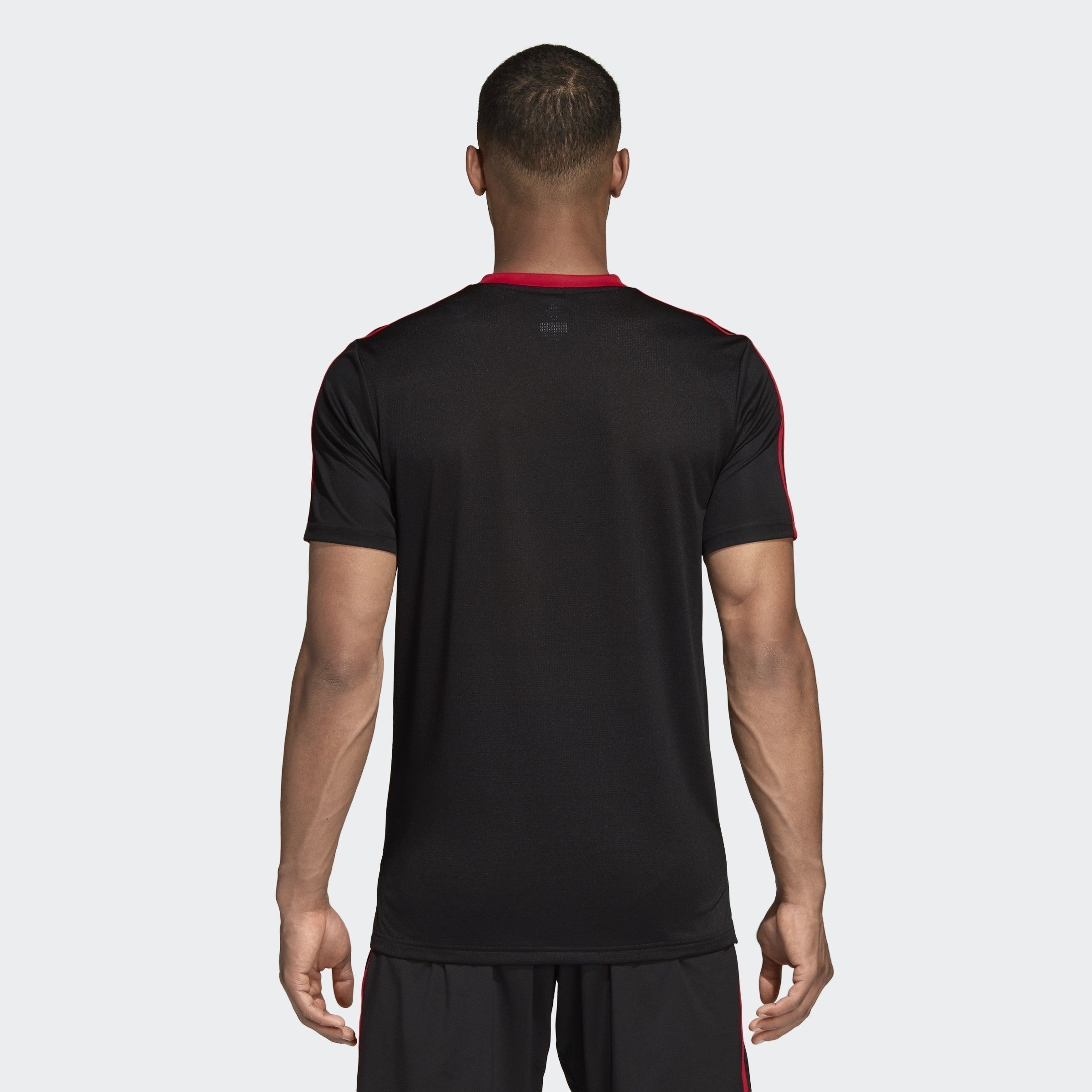 Men's Manchester United Training Jersey - Black/Red/Core Pink - CW7608-ADIDAS by Adidas | Available at Niky's Sports