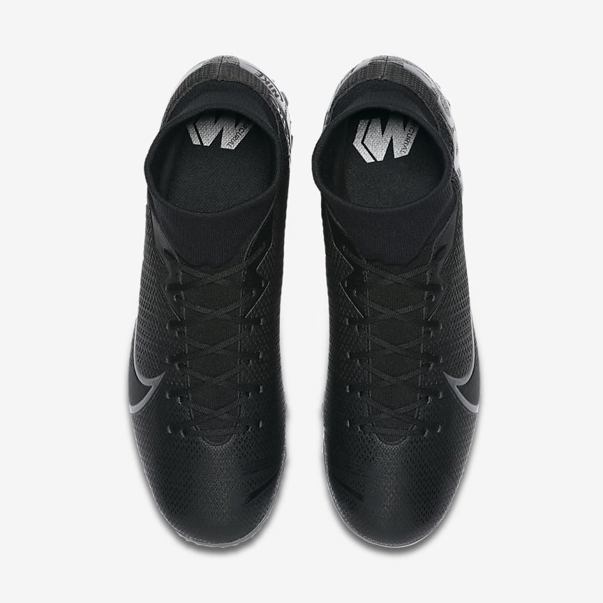 Mercurial Superfly 7 Academy TF-Black/Cool Grey/Metallic Cool Grey - AT7978-001-NIKE by Nike | Available at Niky's Sports