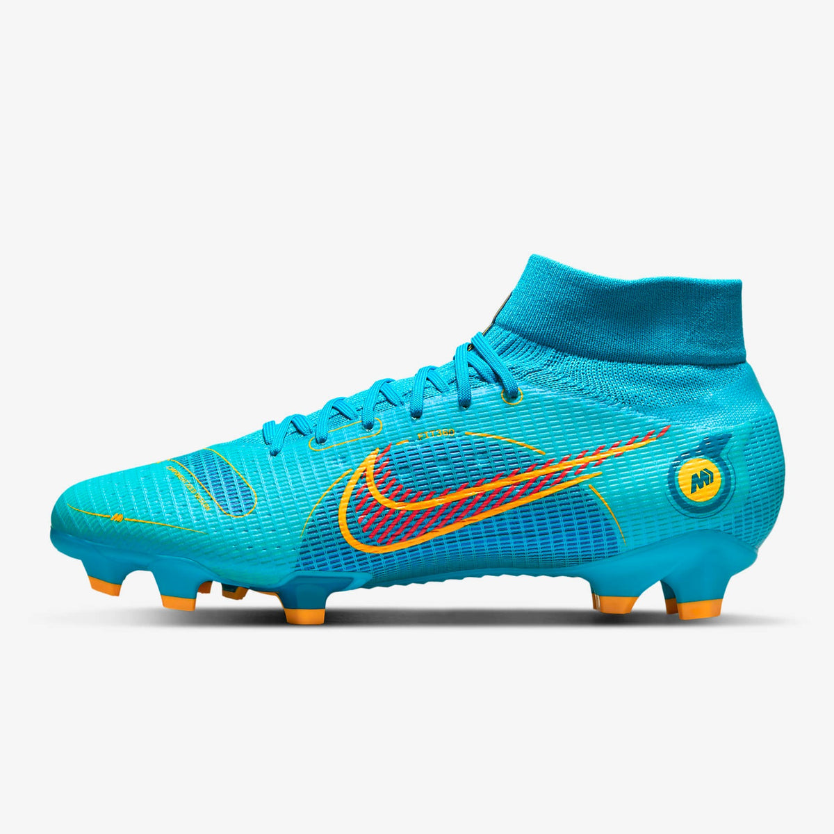 Nike Mercurial Superfly 8 Pro FG Firm-Ground Soccer Cleats Adult - DJ2848-484-NIKE by Nike | Available at Niky&#39;s Sports