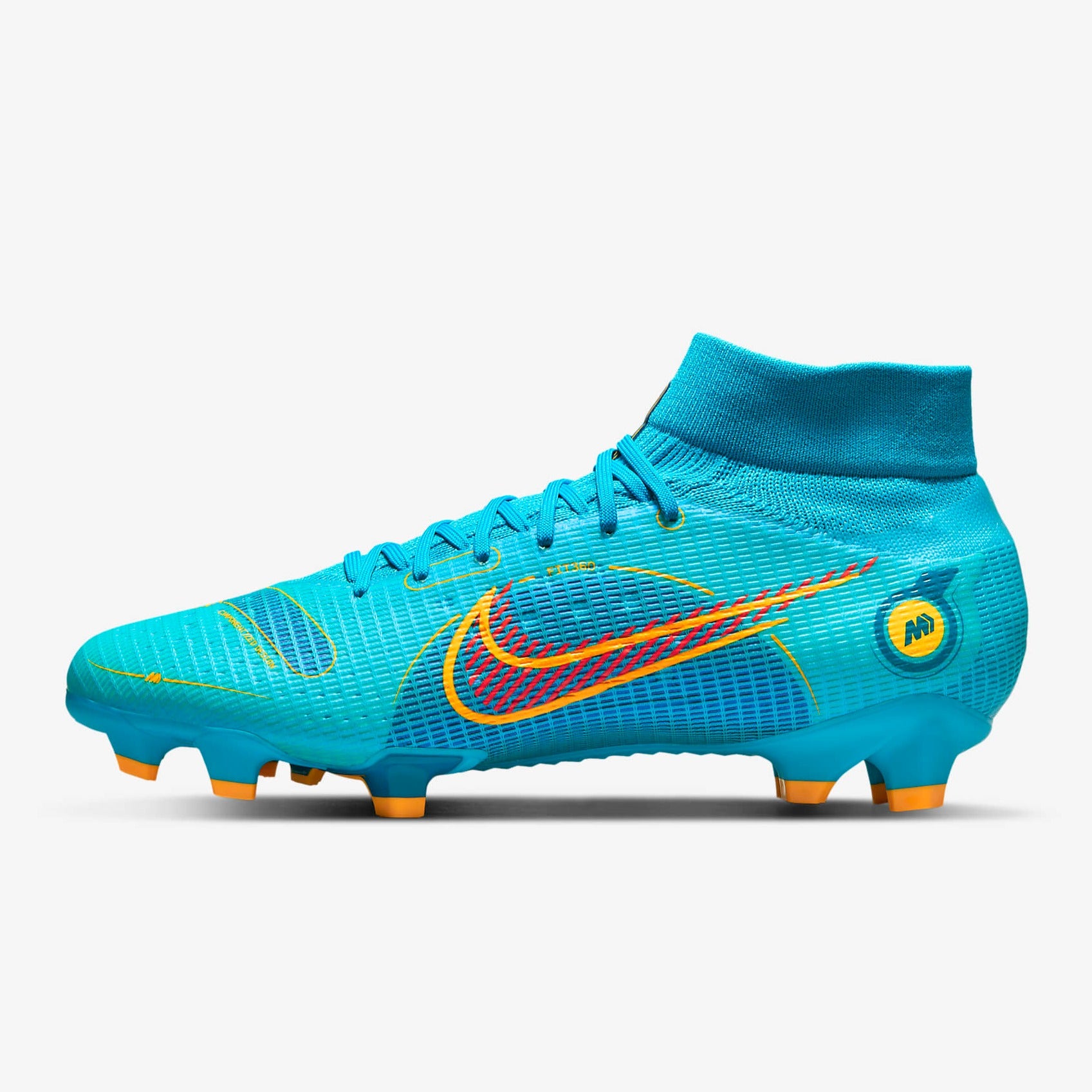 Nike Mercurial Superfly 8 Pro FG Firm-Ground Soccer Cleats Adult - DJ2848-484-NIKE by Nike | Available at Niky's Sports