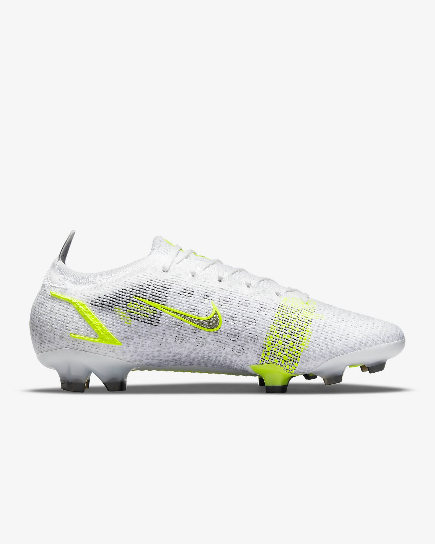 Mercurial Vapor 14 Elite FG White - CQ7635-107-NIKE by Nike | Available at Niky's Sports