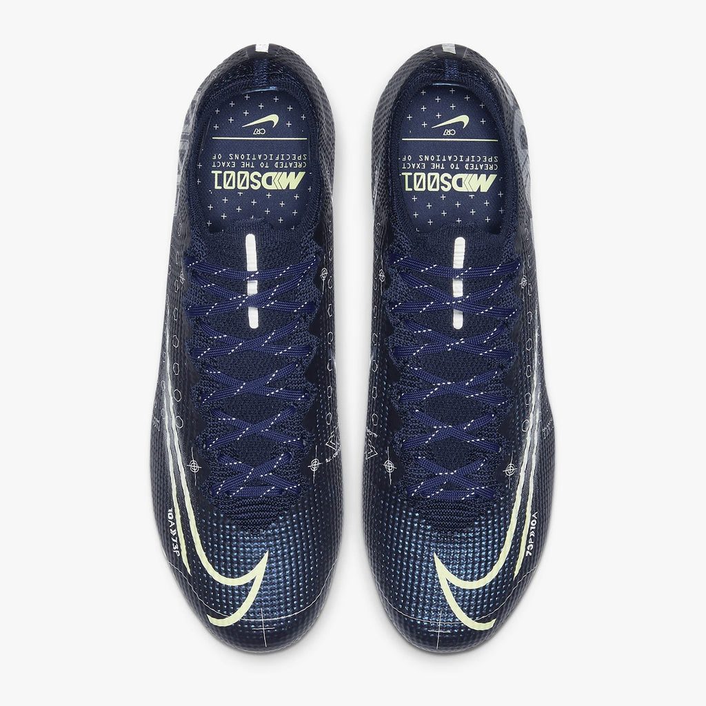 Mercurial Vapor 13 Elite MDS FG Men's Navy - CJ1295-401-NIKE by Nike | Available at Niky's Sports