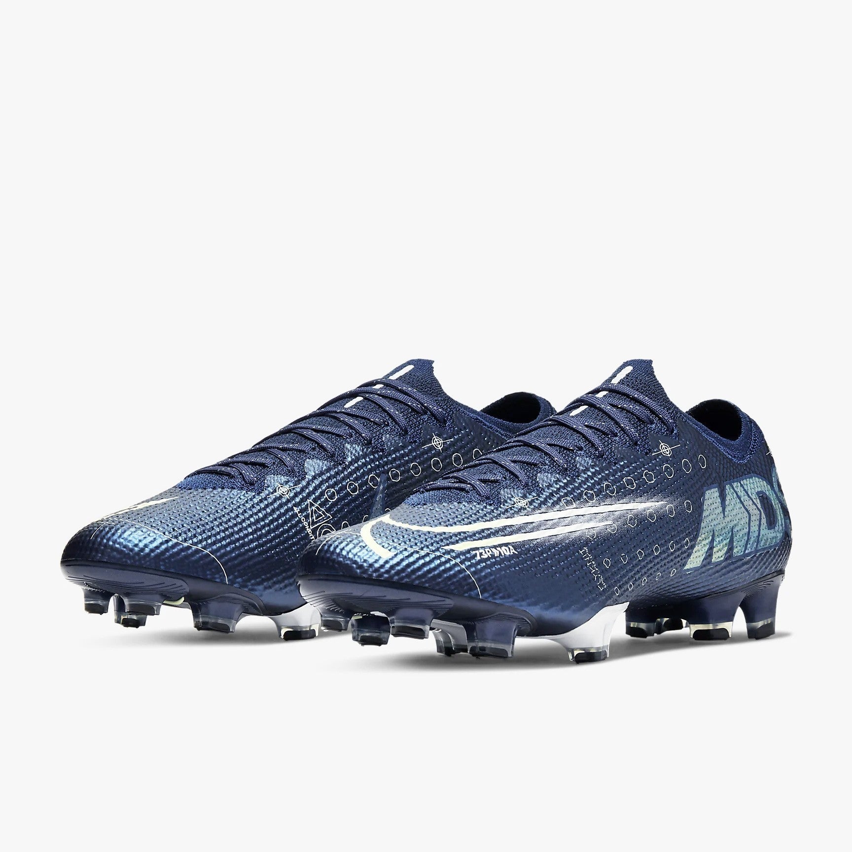 Mercurial Vapor 13 Elite MDS FG Men's Navy - CJ1295-401-NIKE by Nike | Available at Niky's Sports