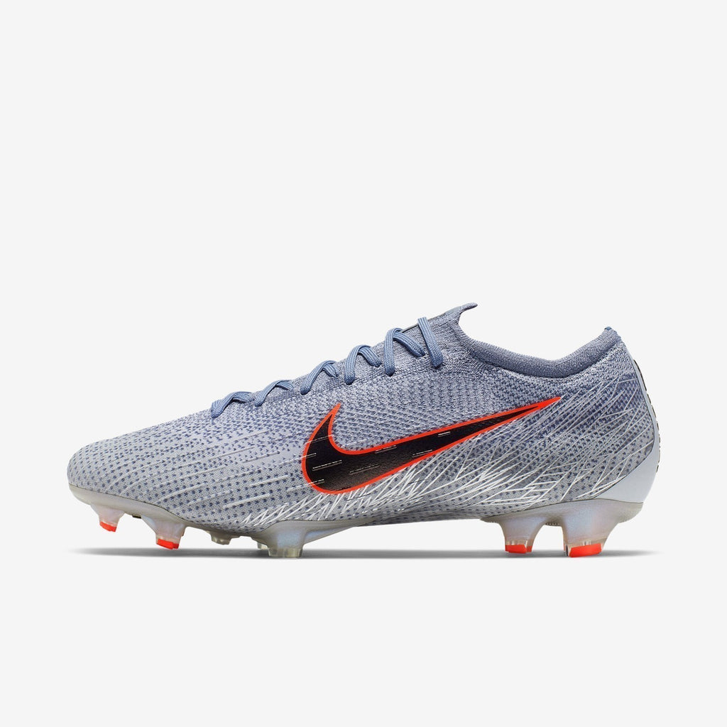 Vapor 12 Elite FG Cleats - Wolf Grey/Armory Blue/Hyper - AH7380-008-NIKE by Nike | Available at Niky's Sports