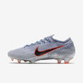 Vapor 12 Elite FG Cleats - Wolf Grey/Armory Blue/Hyper - AH7380-008-NIKE by Nike | Available at Niky's Sports